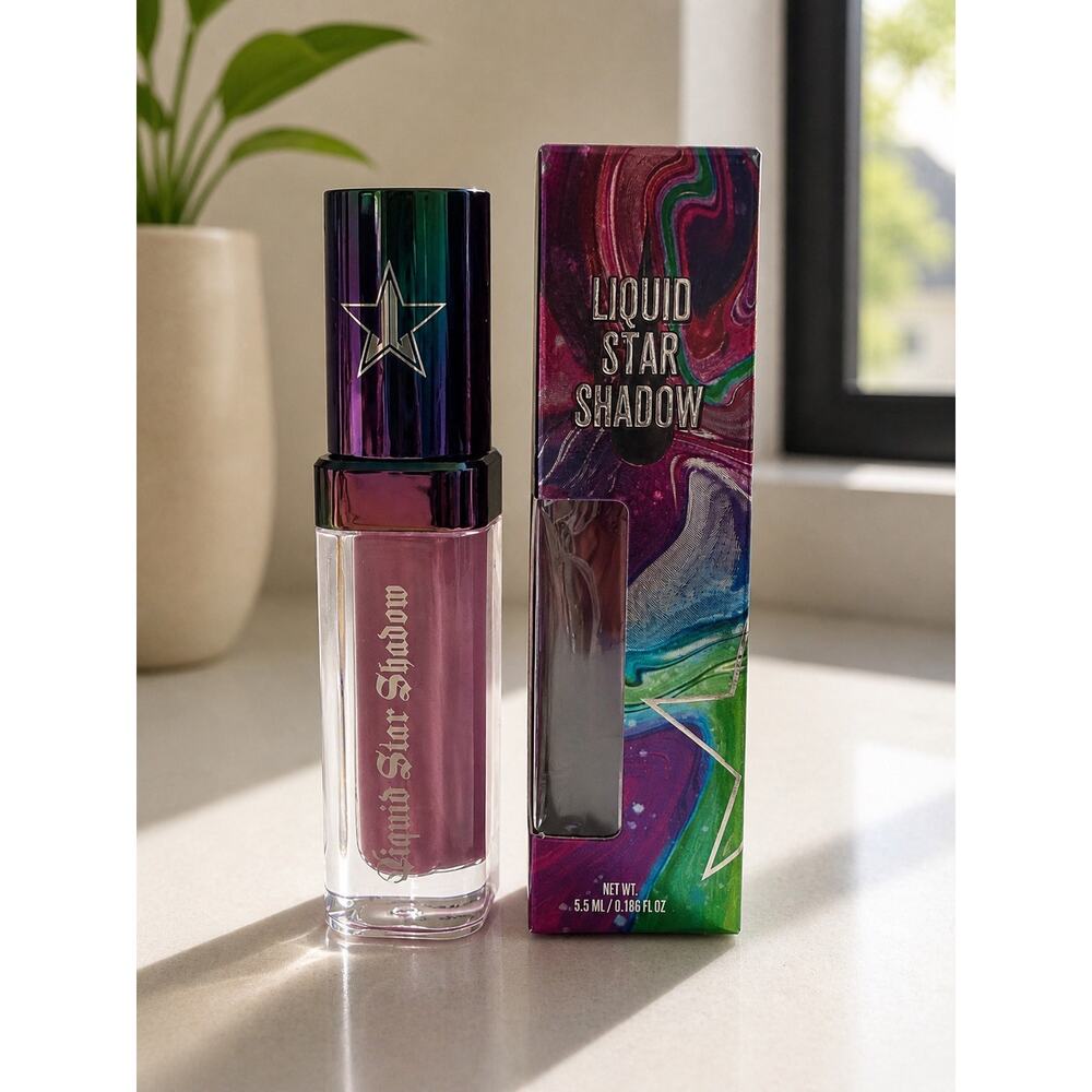 $22 New Jeffree Star Liquid Star Shadow Pink Tablet Eyeshadow NIB 5.5ml
